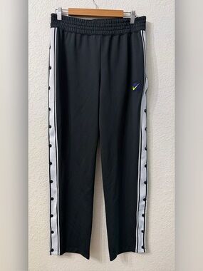 Nike Side Snap Court Slam Breakaway Tennis Basketball Track Pants - L